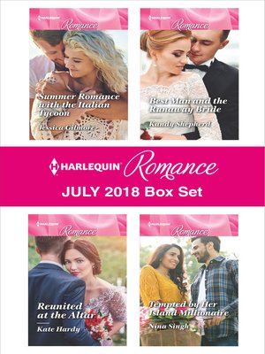 cover image of Harlequin Romance July 2018 Box Set